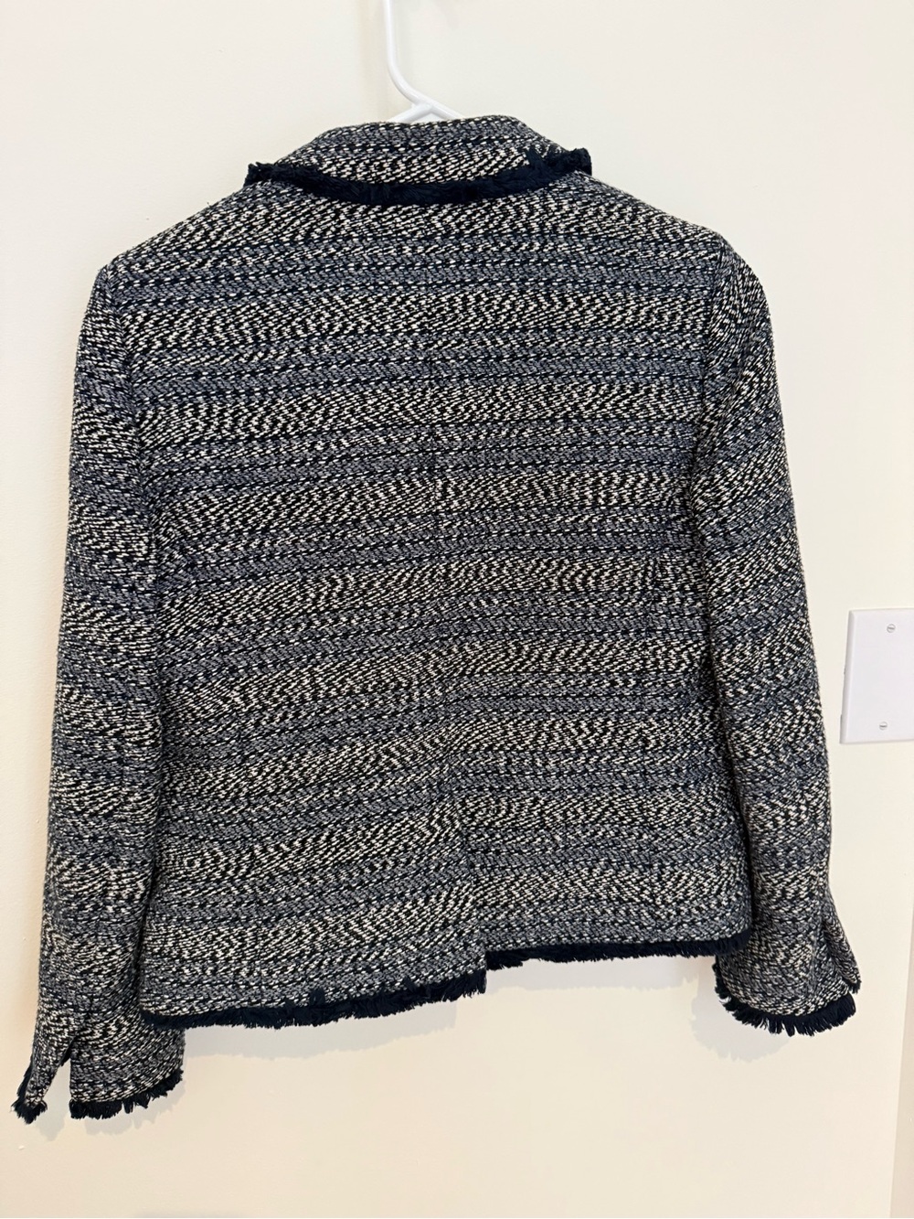 J Crew Fringe Tweed Lady Jacket - Picture 3 of 5